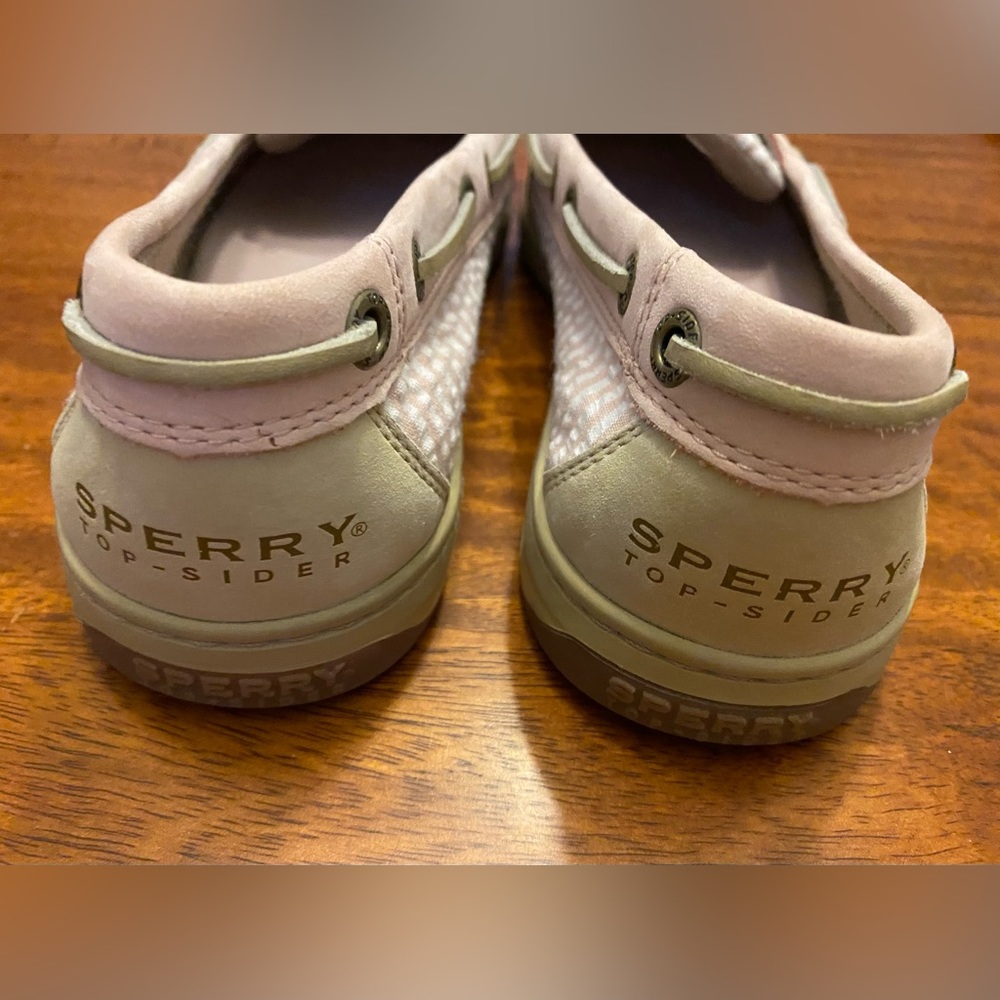 Sperry Pink Top Siders / Boat Shoes Size 8M - Picture 4 of 9